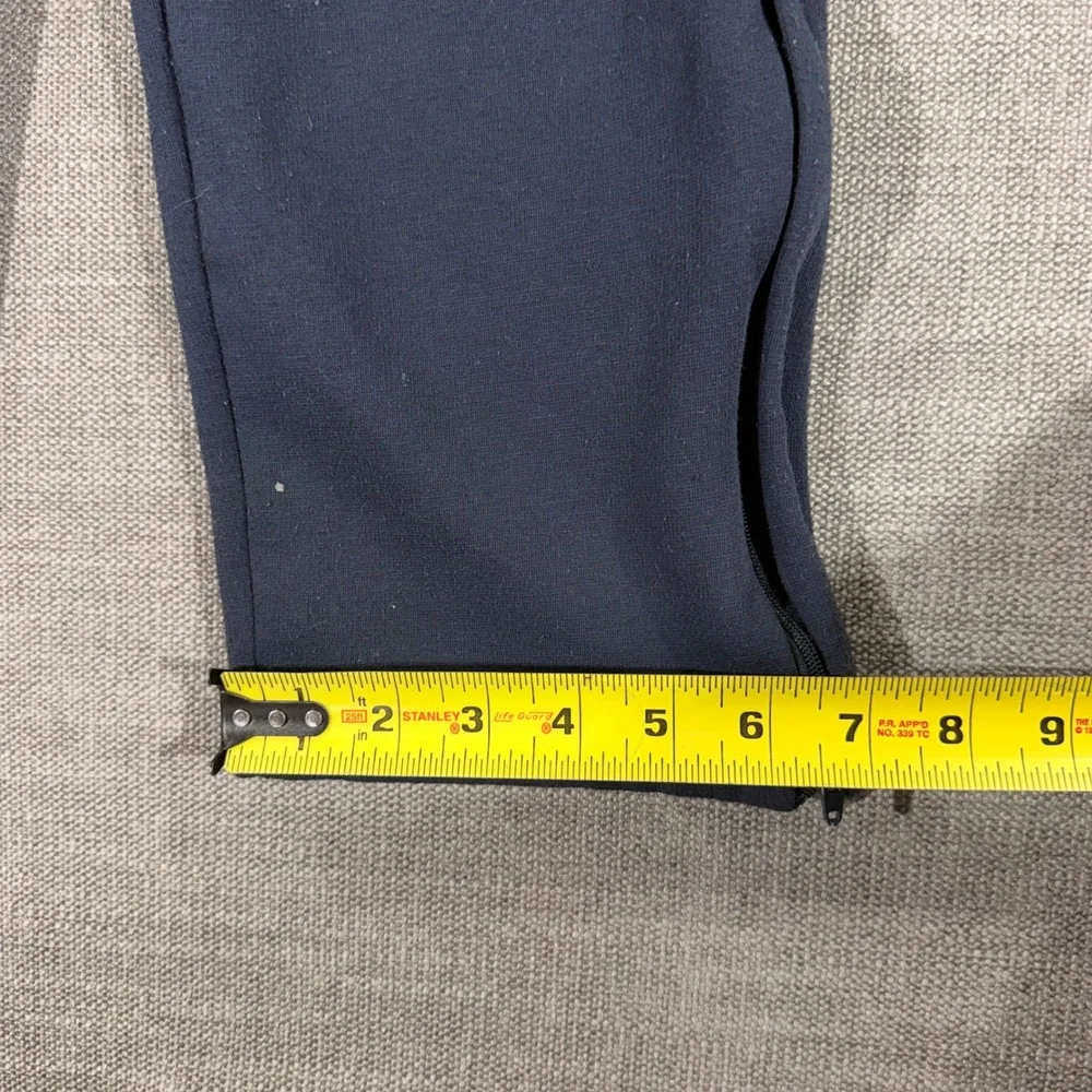 Adidas Sweatpants Mens XL Navy Blue Good Tapered‎ Ankle Zip Athletic Joggers